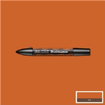 WN Brushmarker/Illustratormarker duo-point, saddle brown (O345)