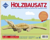Houten bouwpakket / 3D puzzel krokodil