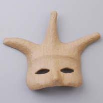 Eco shape oogmasker harlekijn, 195x245mm