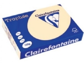 Clairfontaine teken-/offsetpapier 120gr A4 250vel creme kopen?