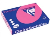 Clairfontaine trophee teken-/offsetpapier 120gr A4 250vel rose kopen?