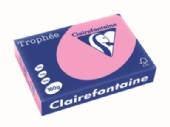 Clairfontaine teken-/offsetkarton 160gr A4 250vel roze kopen?