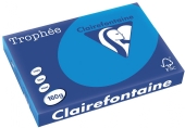 Clairfontaine teken-/offsetkarton 160gr A4 250vel caraibenblauw kopen?
