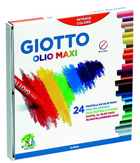 Giotto olio oliepastels, assortiment 24 st