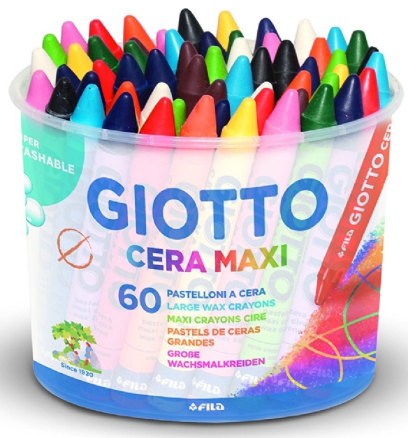 Giotto cera maxi waskrijt, assortiment 60 st kopen?