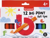 Bruynzeel Kids big point viltstiften, assortiment 12 st kopen?