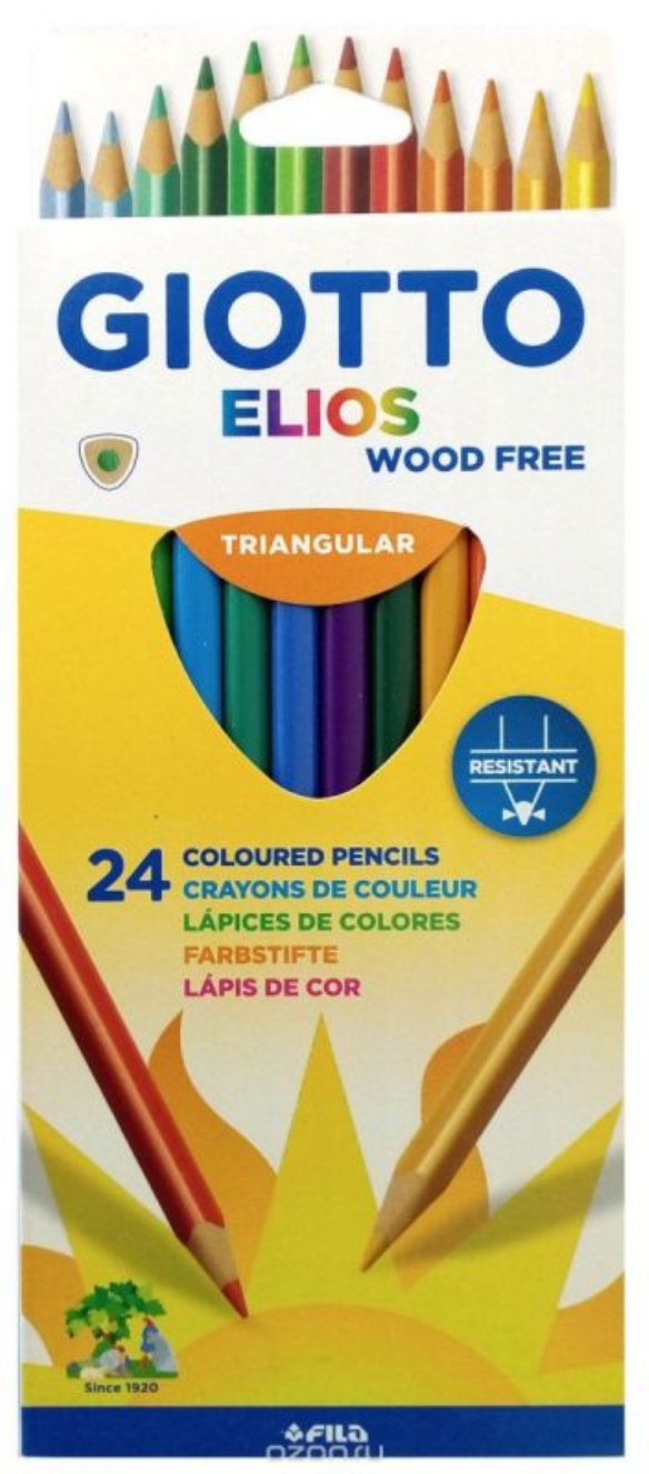 Giotto Elios-Tri  kleurpotloden, assortiment, 24 stuks kopen?