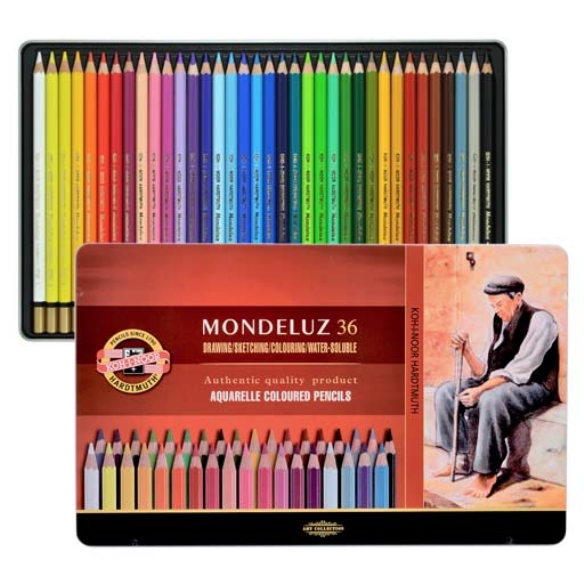 Koh-I-Noor aquarelpotloden Mondeluz assortiment 36 st kopen?