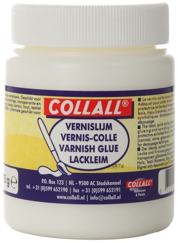 Collall decoupagelijm/laklijm/vernislijm, 250 ml glans kopen?