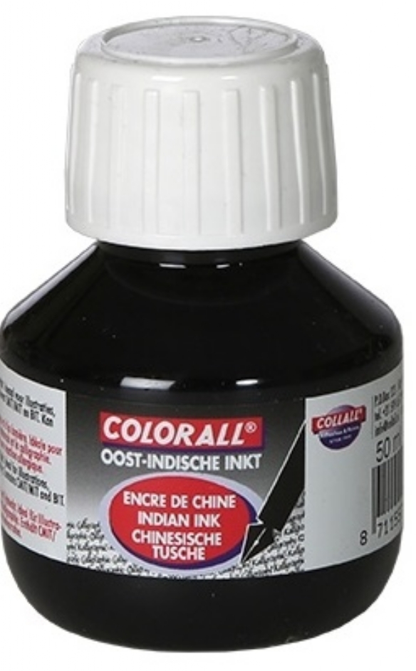 Oostindische inkt (indian ink), 50 ml kopen?