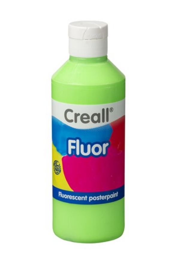 Creall fluorverf, 250 ml, groen