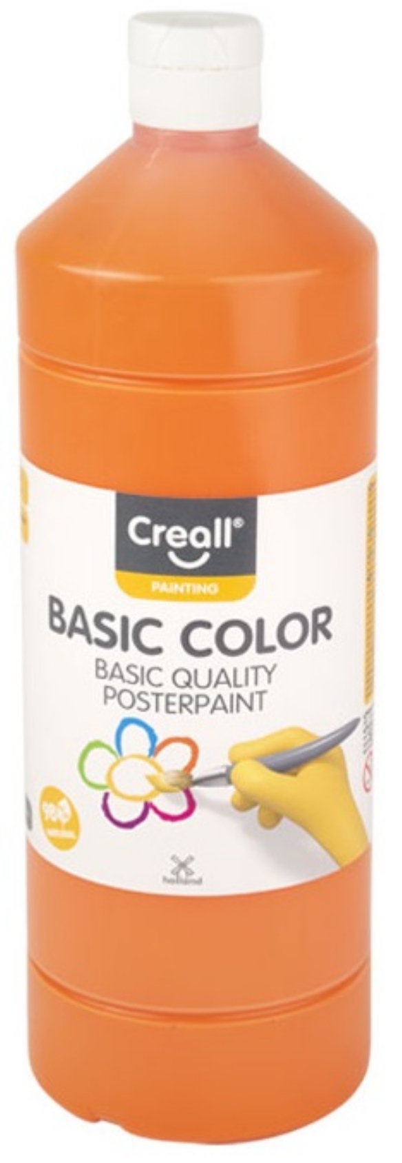 Basic-color plakkaatverf, 1000 ml, 04 oranje