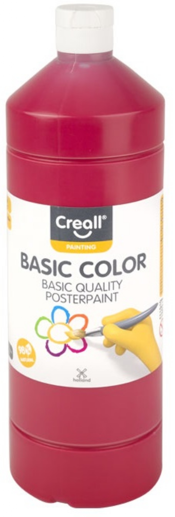 Basic-color plakkaatverf, 1000 ml, 06 donkerrood kopen?