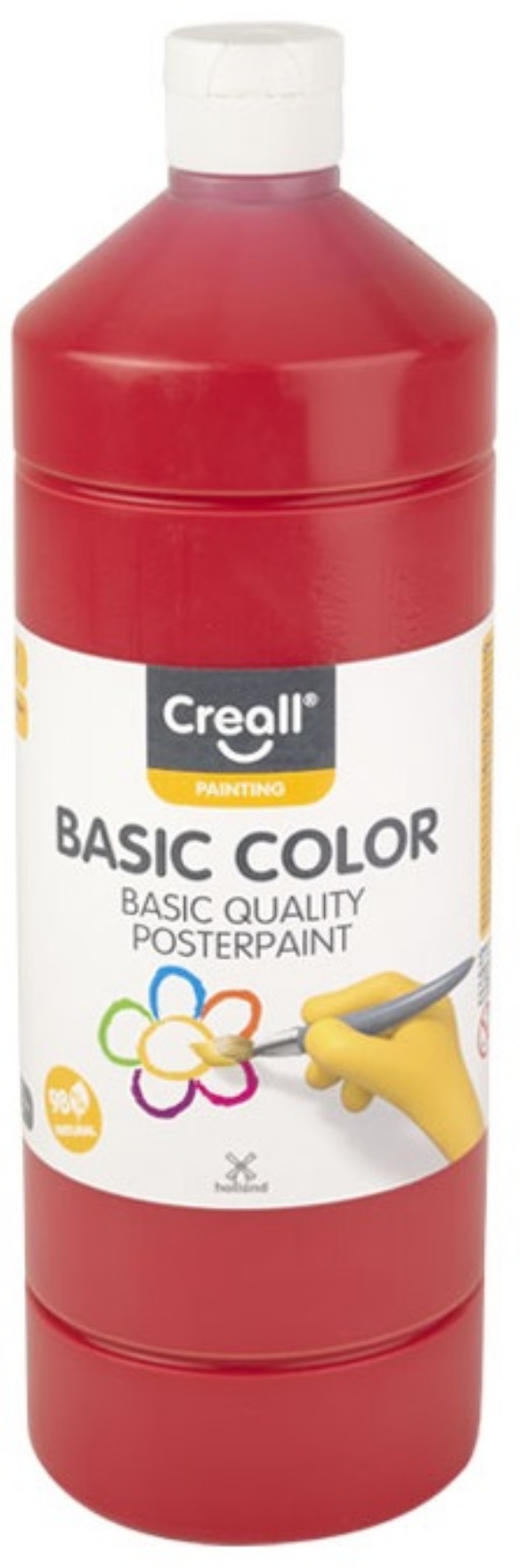 Basic-color plakkaatverf, 1000 ml, 07 primair rood kopen?