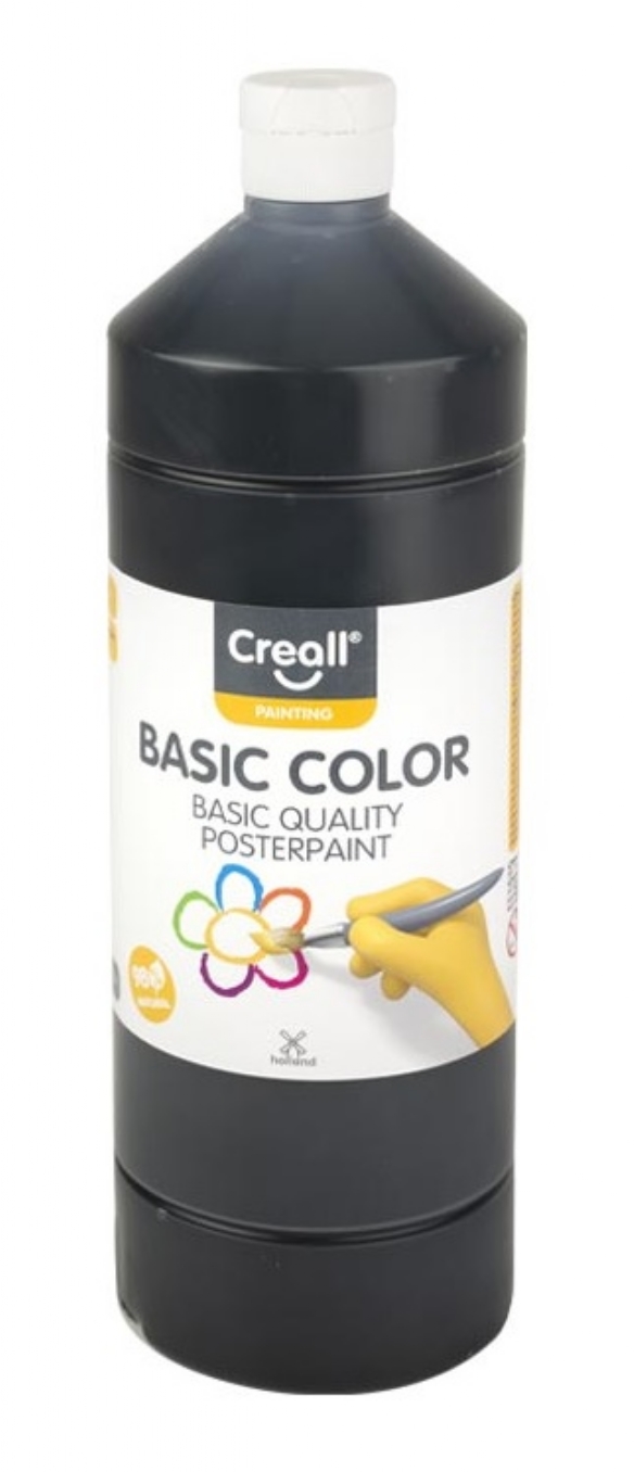 Basic-color plakkaatverf, 1000 ml, 20 zwart kopen?