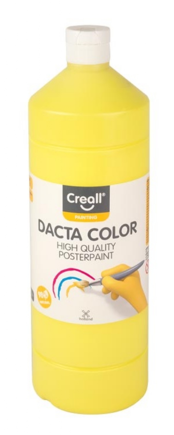Dacta-color plakkaatverf, 1000 ml, 01 lichtgeel kopen?