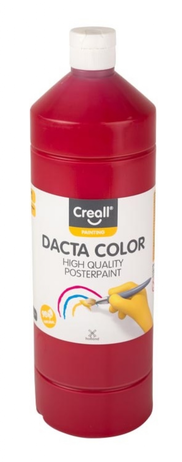 Dacta-color plakkaatverf, 1000 ml, 06 donkerrood kopen?