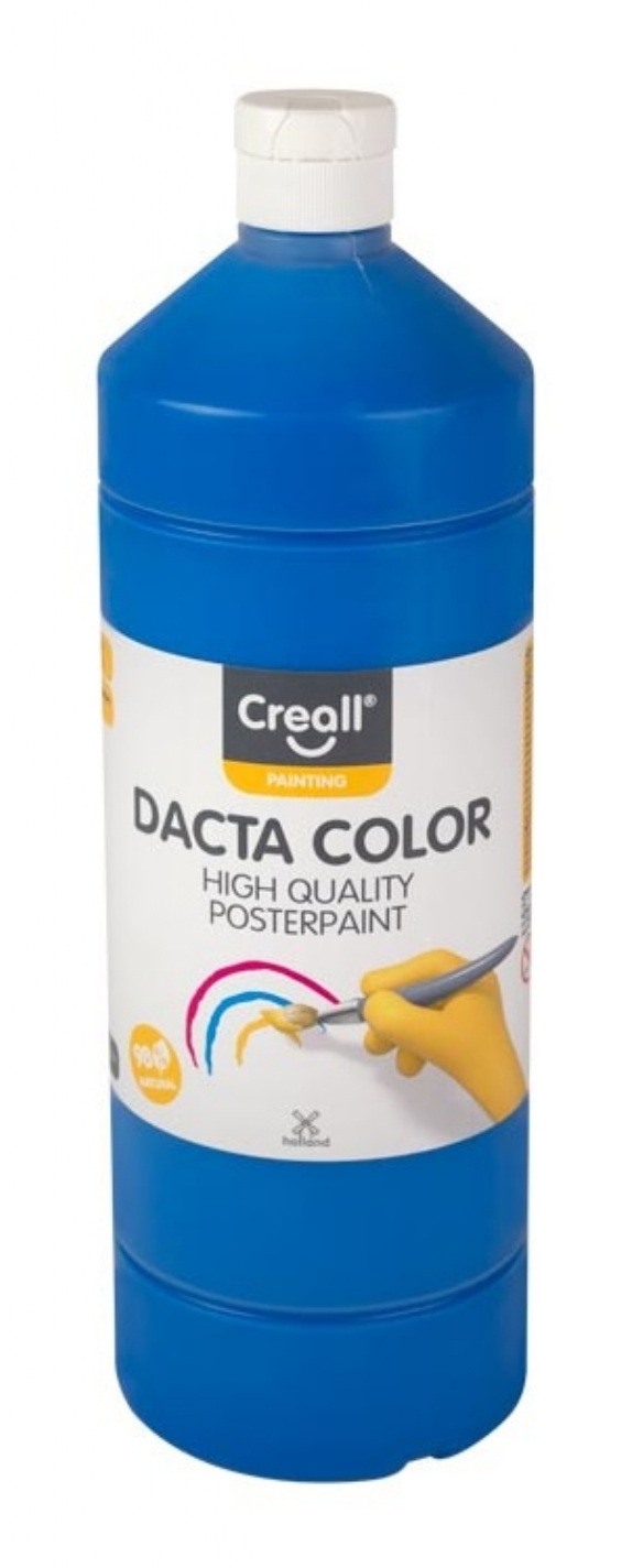 Dacta-color plakkaatverf, 1000 ml, 10 primair blauw kopen?