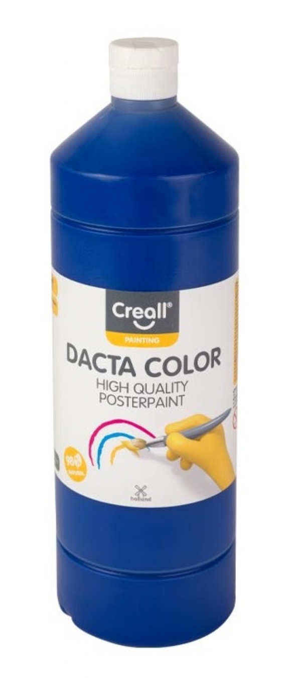 Dacta-color plakkaatverf, 1000 ml, 12 koningsblauw kopen?