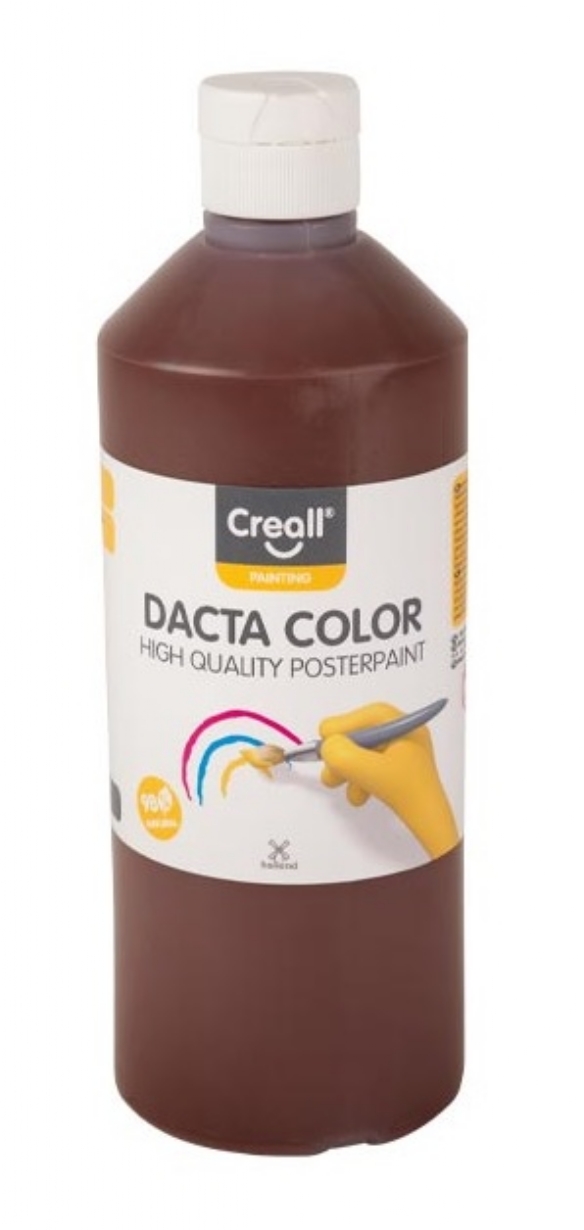 Dacta-color plakkaatverf, 1000 ml, 19 donkerbruin kopen?
