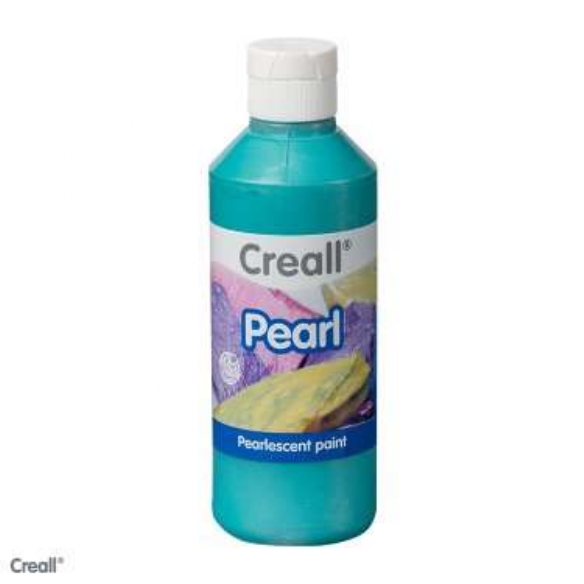 Creall-pearl parelmoerverf, 500 ml, 10 blauwgroen