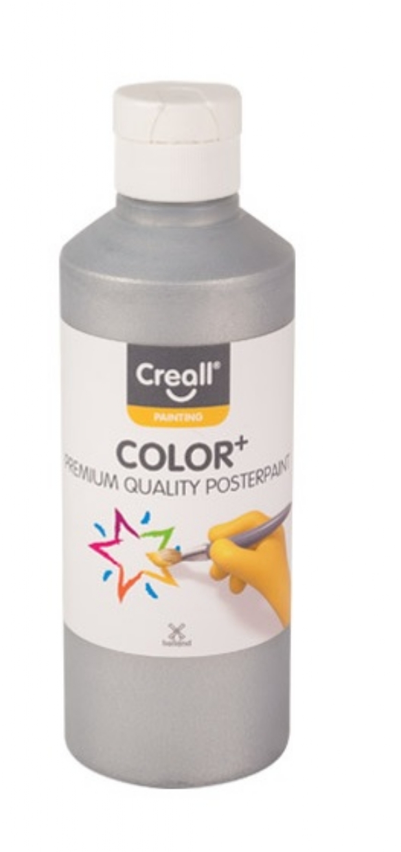 Creall-color plakkaatverf, 250 ml, zilver kopen?