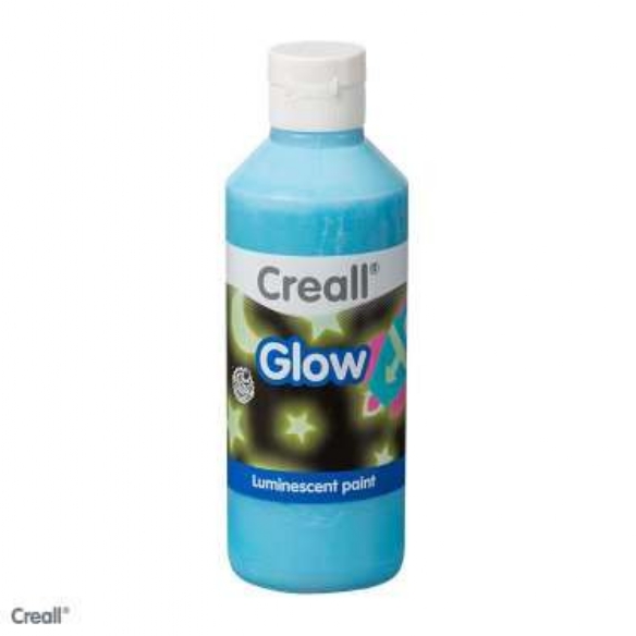 Creall glow in the dark verf 250 ml blauw kopen?