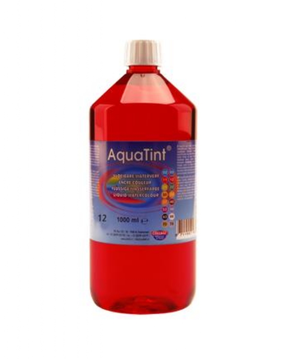 Collall aquatint tekeninkt, 1000 ml, donkerrood kopen?