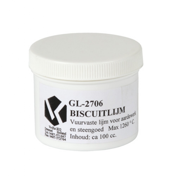 biscuitlijm voor aardewerk en steengoed, 100 ml | LTC