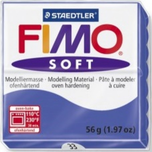 Fimo soft kunstklei, 57 gram, 033 Brijlantblauw kopen?