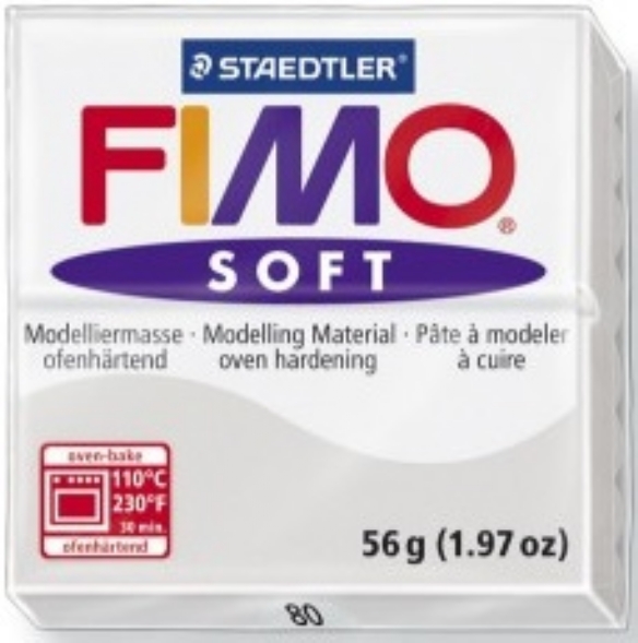 Fimo soft kunstklei, 57 gram, 080 dolfijngrijs kopen?