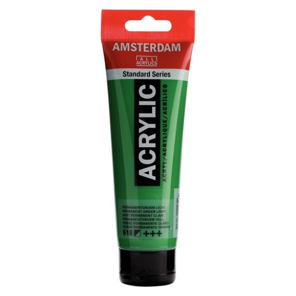 Talens Amsterdam acrylverf, 120 ml, 618 permanentgroen licht kopen?