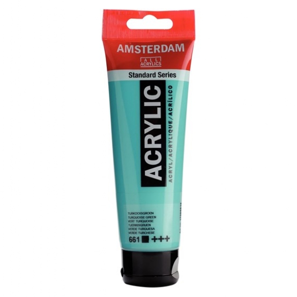 Talens Amsterdam acrylverf, 120 ml, 661 turkooisgroen kopen?