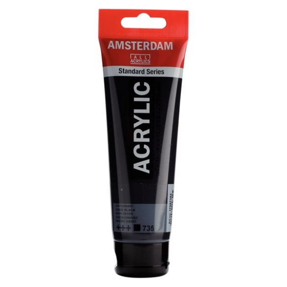 Talens Amsterdam acrylverf, 120 ml, 735 oxydzwart kopen?