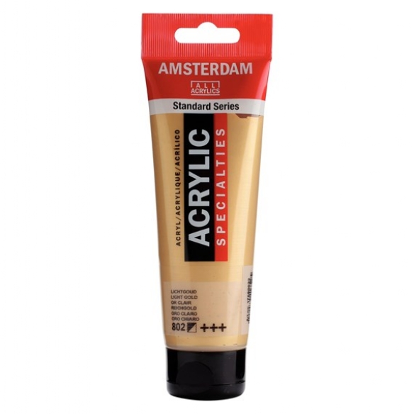 Talens Amsterdam acrylverf metallic, 120 ml, lichtgoud kopen?