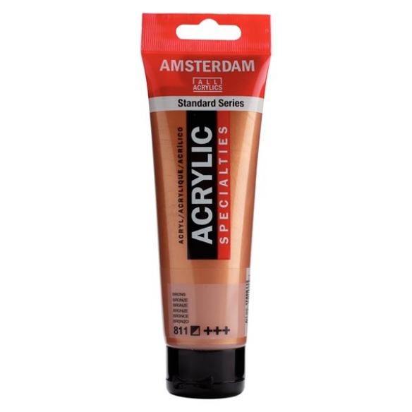 Talens Amsterdam acrylverf metallic, 120 ml, brons kopen?