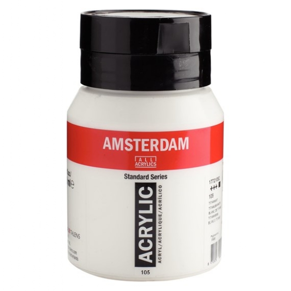 Talens Amsterdam acrylverf, 500 ml, 105 Titaanwit kopen?