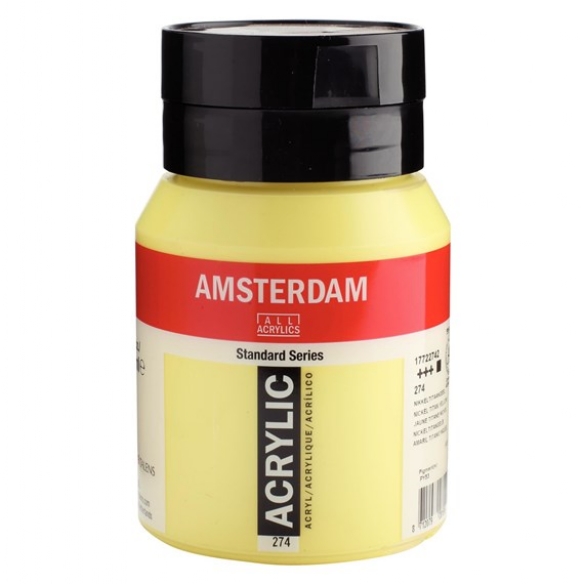 Talens Amsterdam acrylverf, 500 ml, 274 Nikkeltitaangeel kopen?