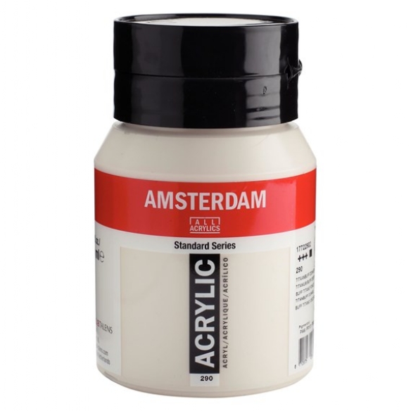 Talens Amsterdam acrylverf, 500 ml, 290 Titaanbuff donker kopen?