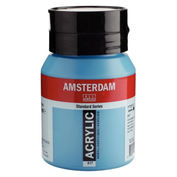 Talens Amsterdam acrylverf, 500 ml, 517 Koningsblauw kopen?