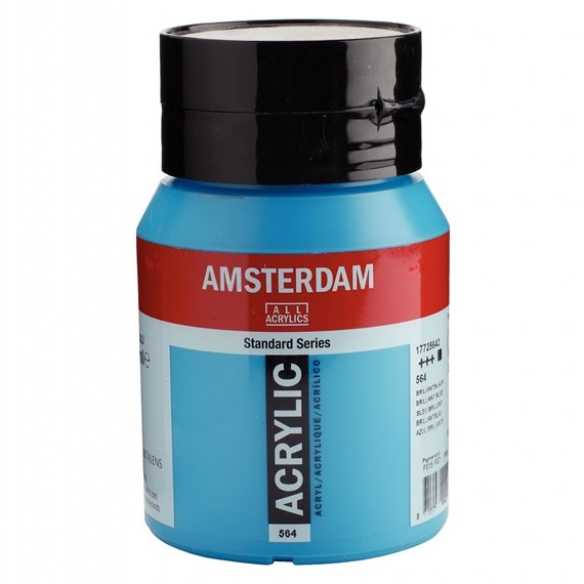 Talens Amsterdam acrylverf, 500 ml, 564 Briljantblauw kopen?