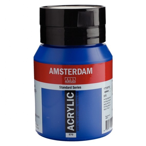 Talens Amsterdam acrylverf, 500 ml, 570 Phtaloblauw kopen?