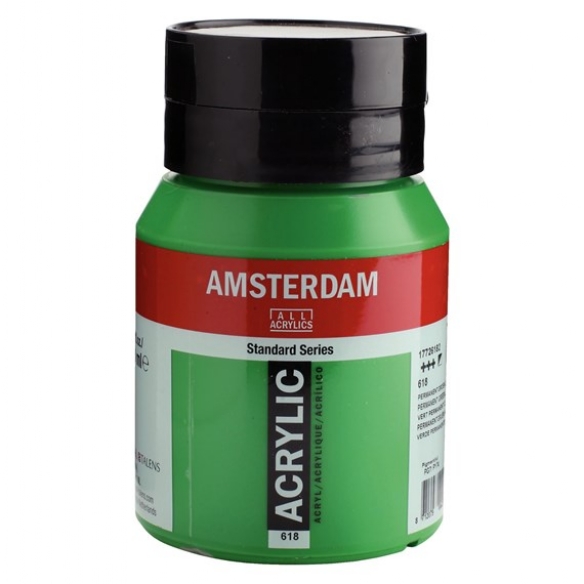 Talens Amsterdam acrylverf, 500 ml, 618 Permanentgroen kopen?