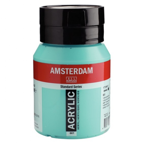 Talens Amsterdam acrylverf, 500 ml, 661 Turkooisgroen kopen?