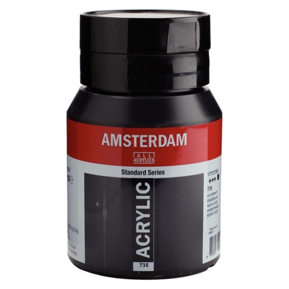 Talens Amsterdam acrylverf, 500 ml, 735 Oxydezwart kopen?