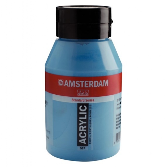 Talens Amsterdam acrylverf, 1000 ml, 517 Koningsblauw kopen?