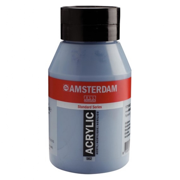 Talens Amsterdam acrylverf, 1000 ml, 562 Grijsblauw