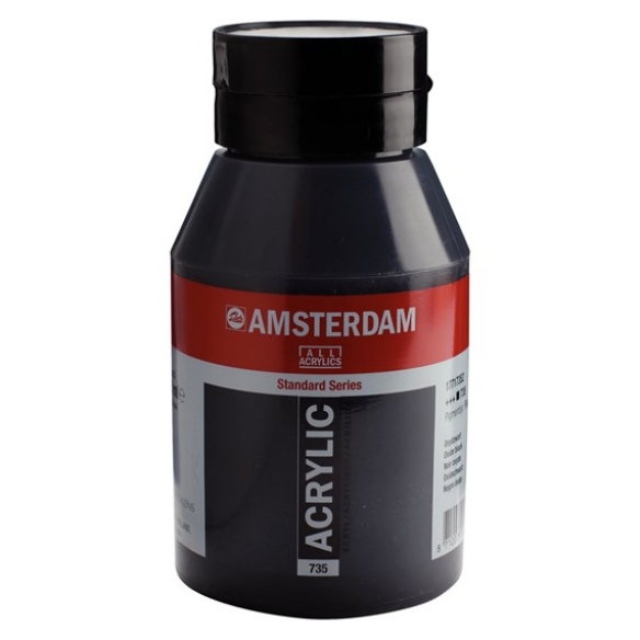 Talens Amsterdam acrylverf, 1000 ml, 735 Oxydezwart kopen?