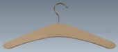 OP=OP Houten kleerhanger/kledinghanger met goudkleurige haak, 41 cm kopen?