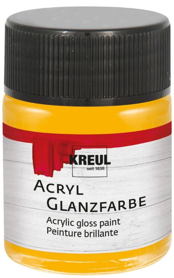 Kreul acryl glansverf, 50 ml, 504 donkergeel kopen?